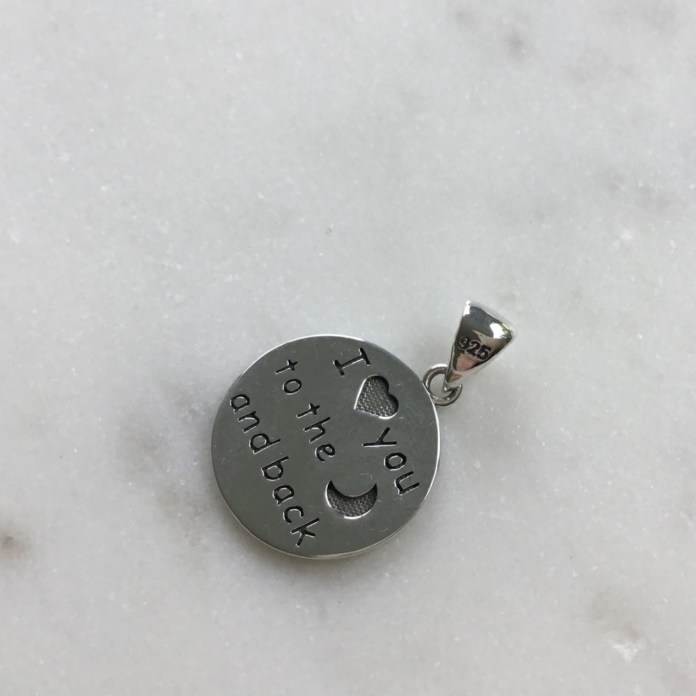 Sterling Silver I Love You... Necklace - Picture 15 of 16